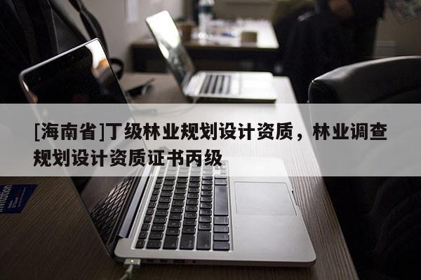 [海南省]丁級林業規劃設計資質，林業調查規劃設計資質證書丙級