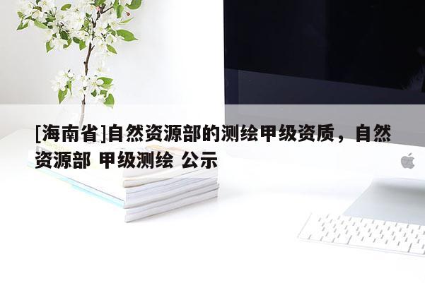 [海南省]自然資源部的測繪甲級資質，自然資源部 甲級測繪 公示