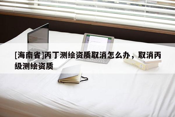 [海南省]丙丁測繪資質取消怎么辦，取消丙級測繪資質