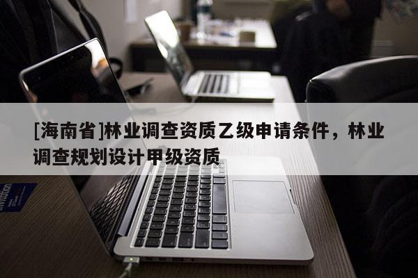 [海南省]林業調查資質乙級申請條件，林業調查規劃設計甲級資質