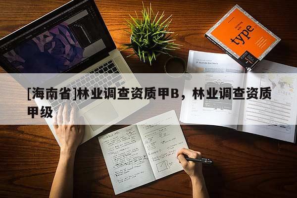 [海南省]林業調查資質甲B，林業調查資質甲級