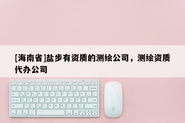 [海南省]鹽步有資質的測繪公司，測繪資質代辦公司