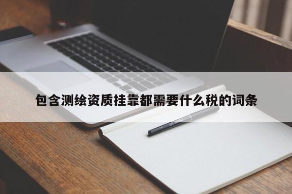 包含測繪資質掛靠都需要什么稅的詞條