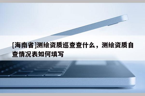[海南省]測繪資質巡查查什么，測繪資質自查情況表如何填寫