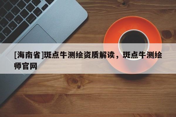 [海南省]斑點牛測繪資質解讀，斑點牛測繪師官網